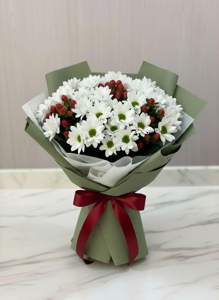 Букет цветов из: Хризантемы в Северном Московской области