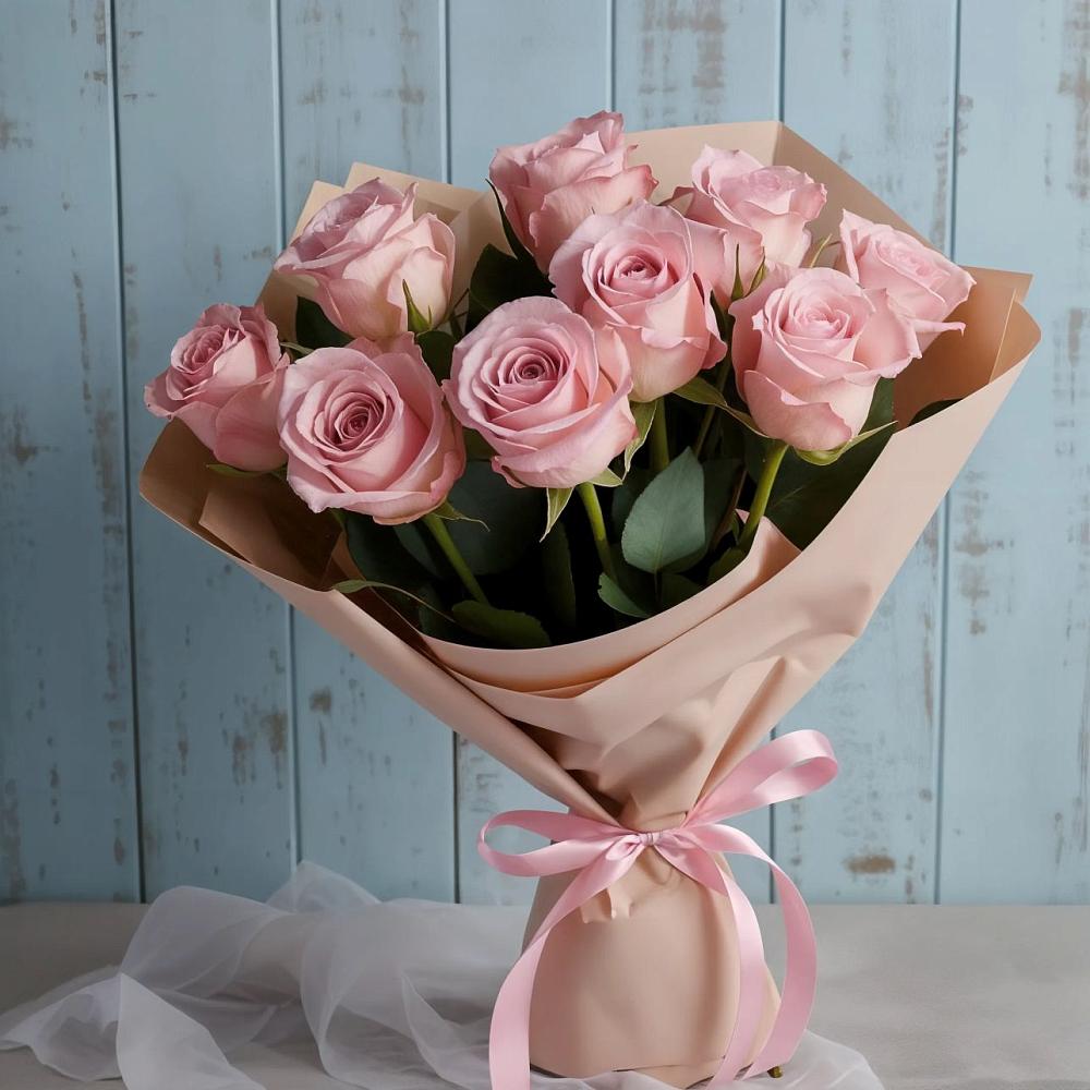 Букет цветов из: Розы в Северном Московской области