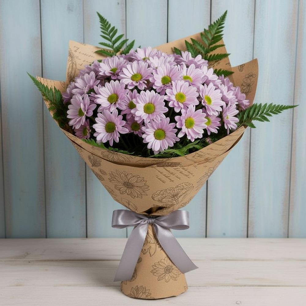 Букет цветов из: Хризантемы в Северном Московской области