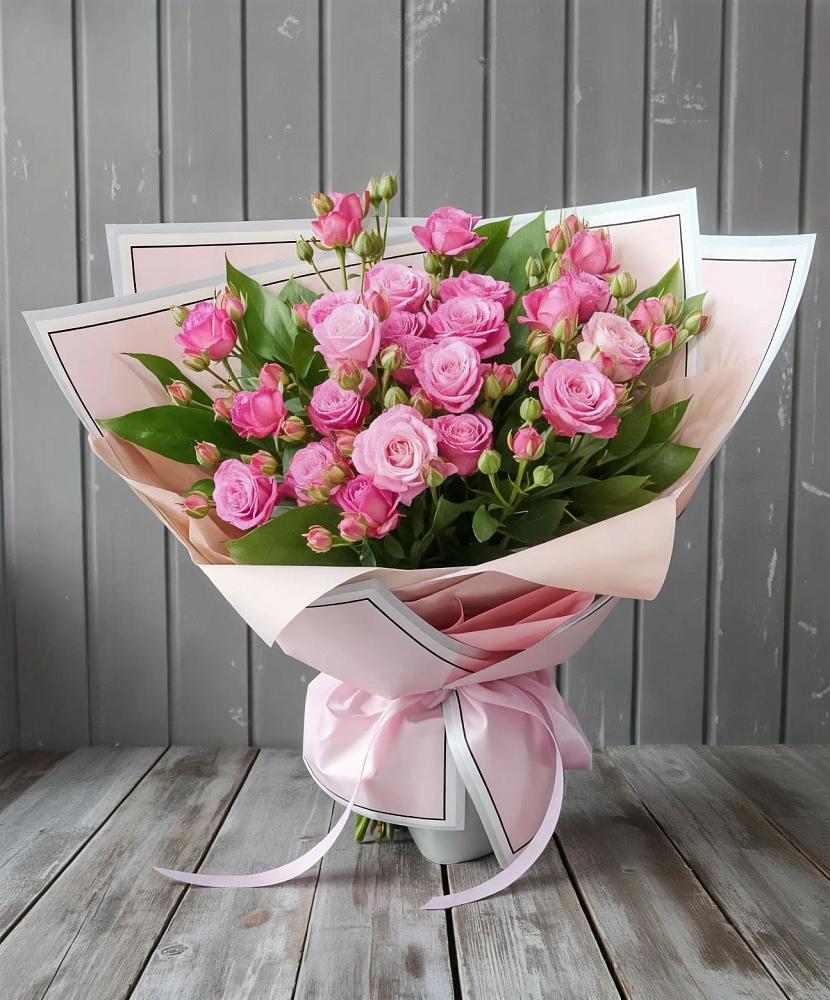 Букет Розовый кустик в Северном Московской области