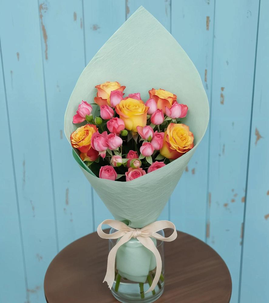 Букет цветов из: Розы в Северном Московской области