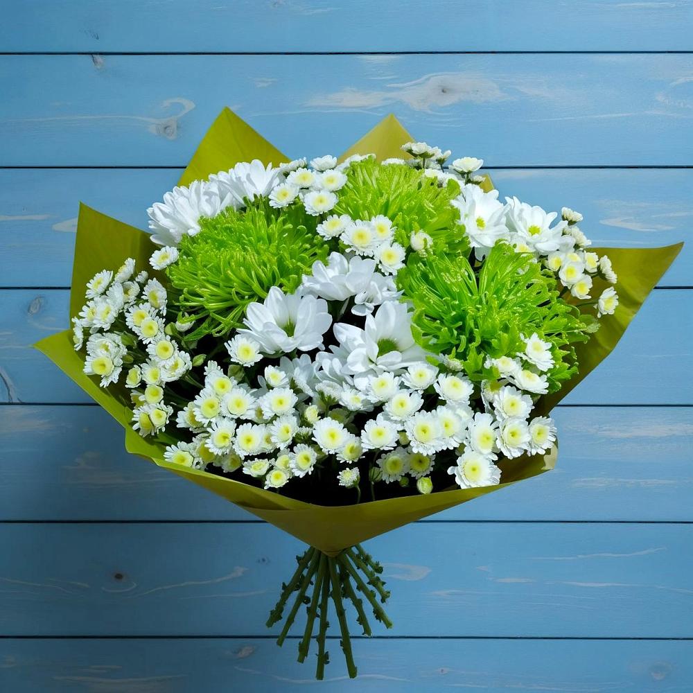 Букет цветов из: Хризантемы в Северном Московской области