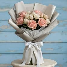 Букет цветов из:  Розы в Северном Московской области