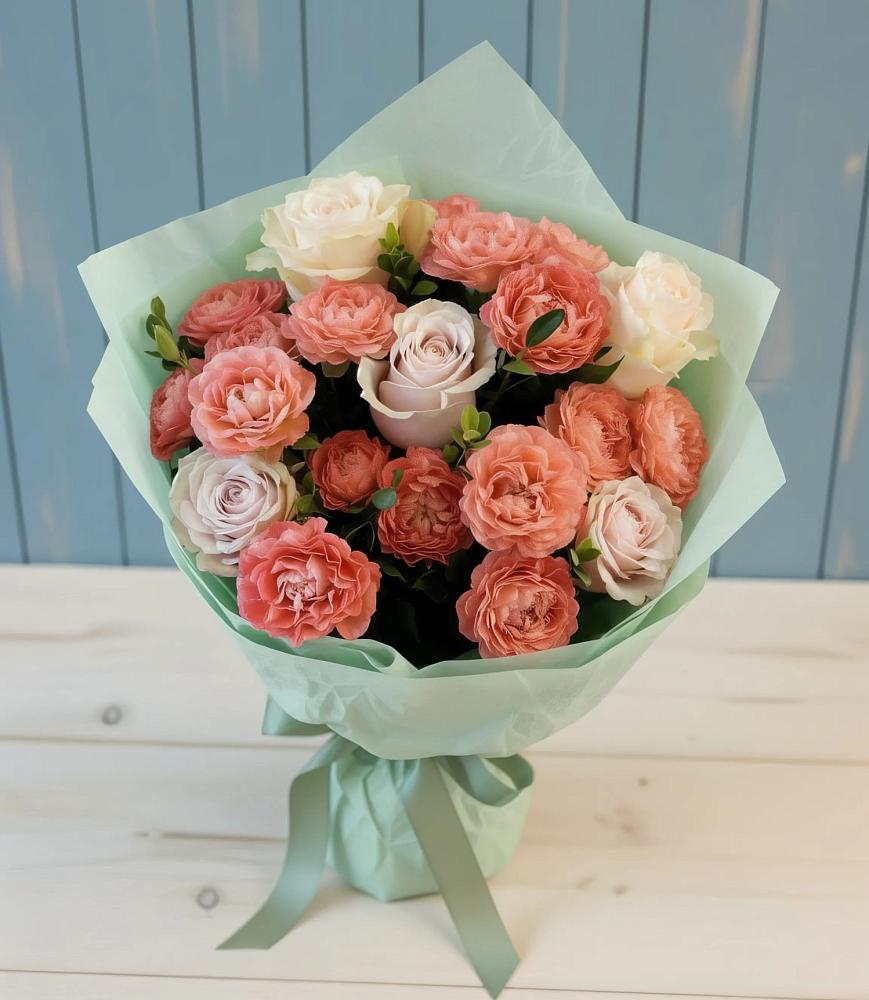 Букет цветов из: Розы в Северном Московской области