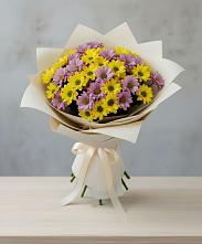 Букет цветов из:  Хризантемы #REPLACE_PRED# Северном Московской области