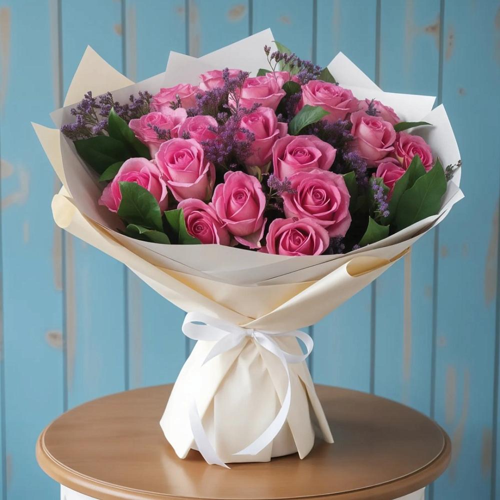 Букет цветов из: Розы в Северном Московской области