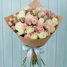 Букет цветов из:  Розы #REPLACE_PRED# Северном Московской области