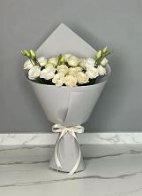 Букет цветов из:  Розы и Лизиантусы #REPLACE_PRED# Северном Московской области